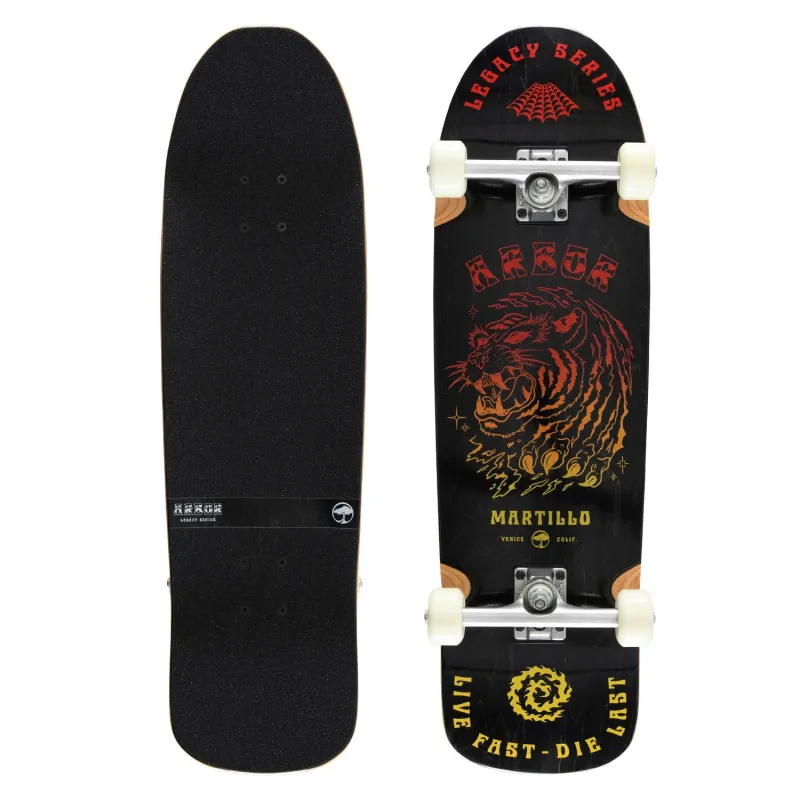 Arbor Martillo Spellbound 9.0" Old School Skateboard Complete