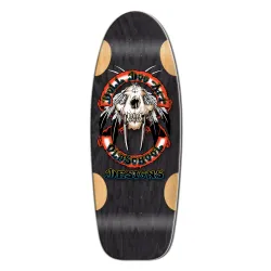 Bulldog Sabertooth Zwart Limited Edition 11.875" Old School Skateboard Deck