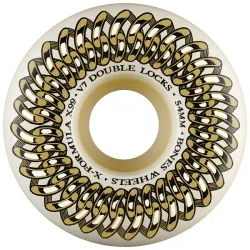 Bones Double Locks V7 54mm 99A Skateboard Ruote