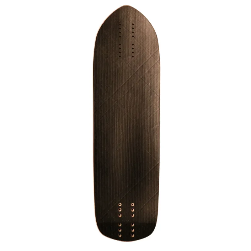 Rocket Rhino Asym Racetail 30" Longboard Deck