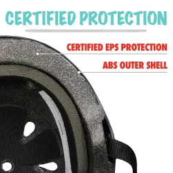 Triple Eight Wipeout Snow Deluxe Kids Helmet