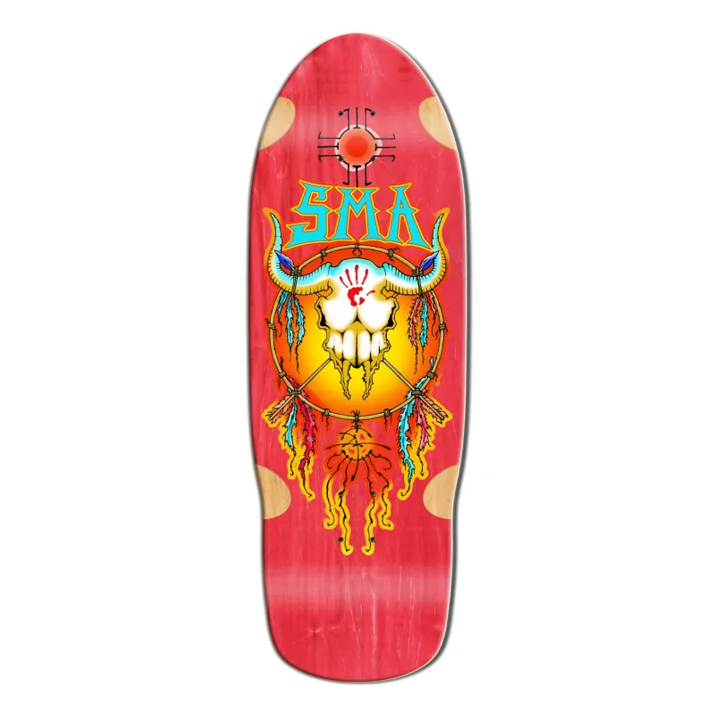 Santa Monica Airlines Series 3 Wes Humpston Dream Catcher 10.125" Old School Skateboard Deck