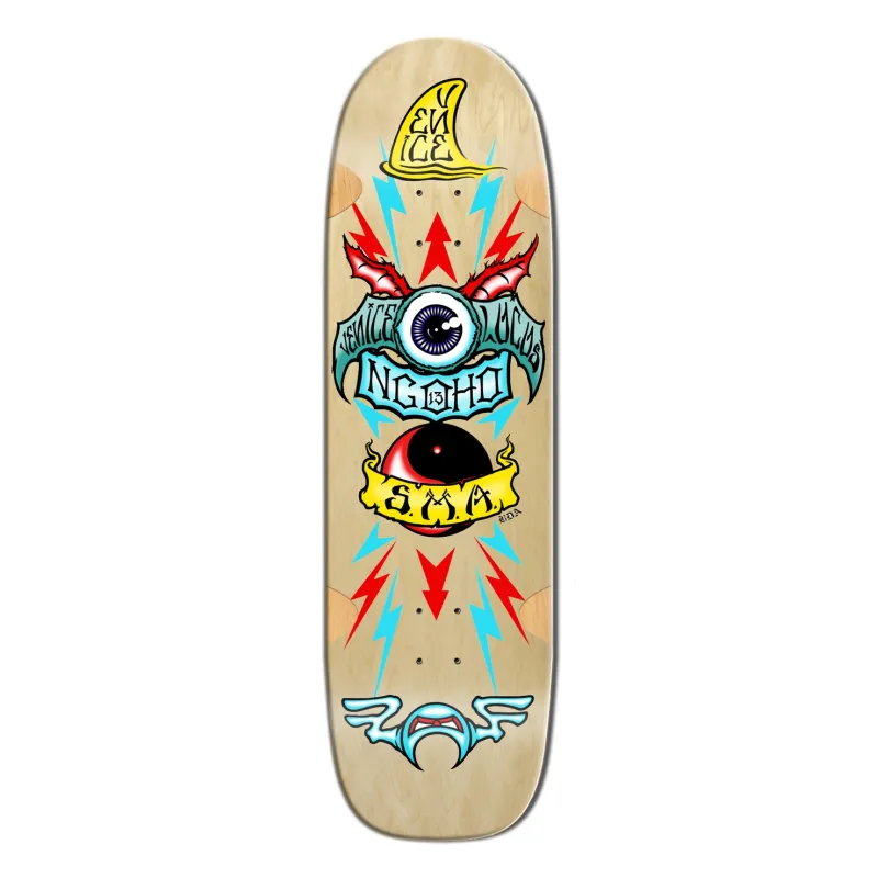 Santa Monica Airlines Series 3 Pat Ngoho 9.5" Old School Skateboard Deck
