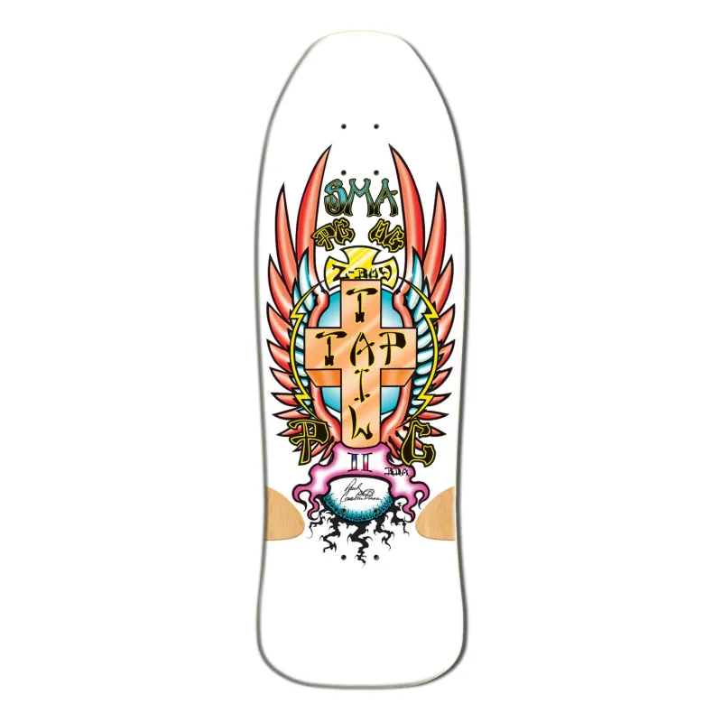 Santa Monica Airlines Series 3 Paul Constantineau 9.5" Old School Skateboard Deck