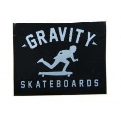 Gravity Sticker "skating man"