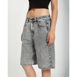Volcom Beeggy Denim Shorts Women