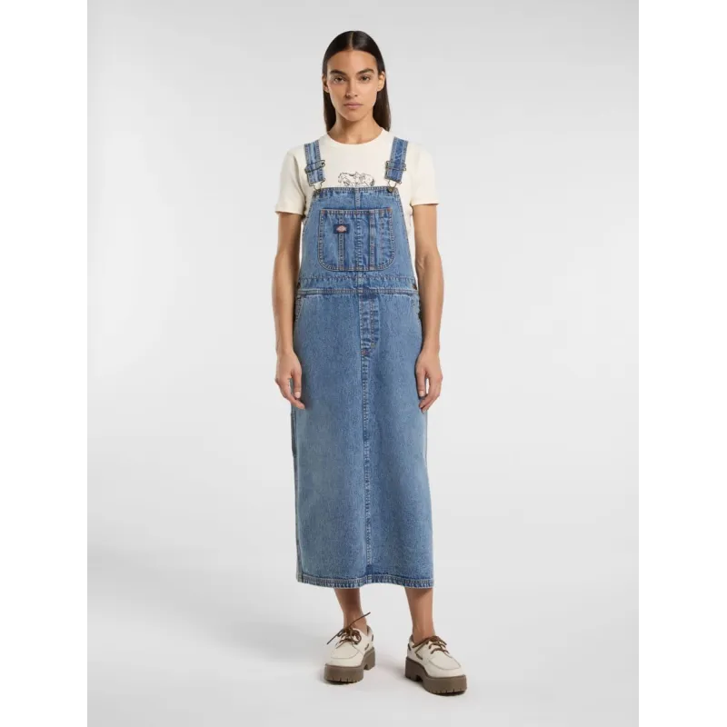 Dickies Bib Long Overall Dress Women