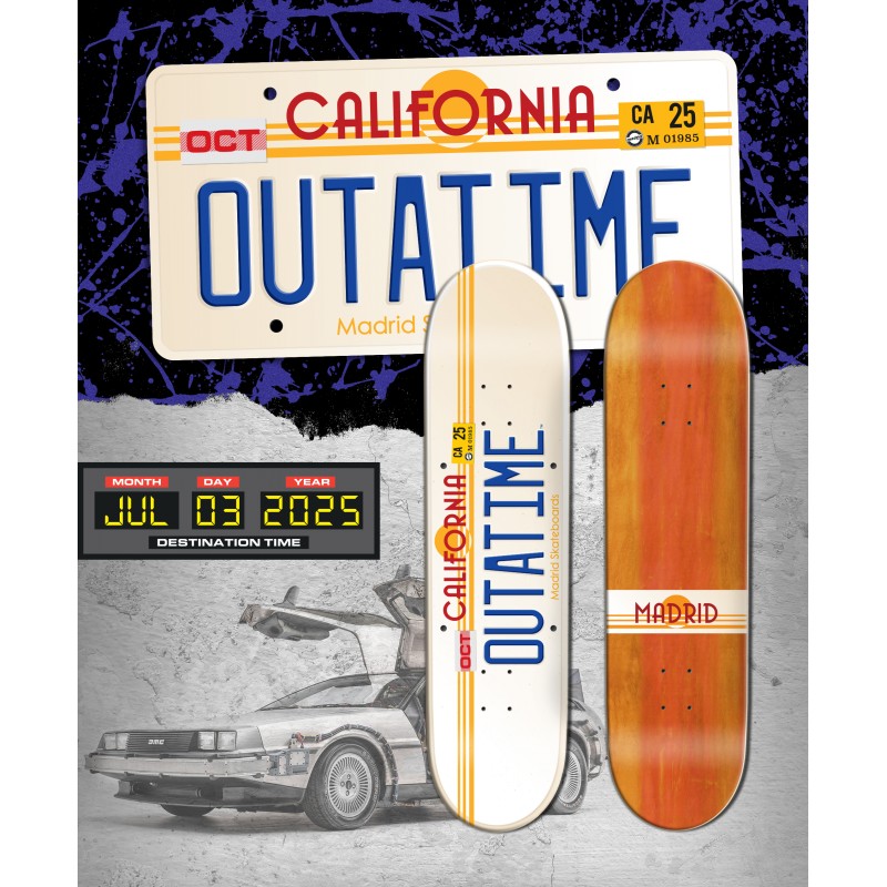 Madrid Outatime Pre-Order 8.0" Skateboard Deck