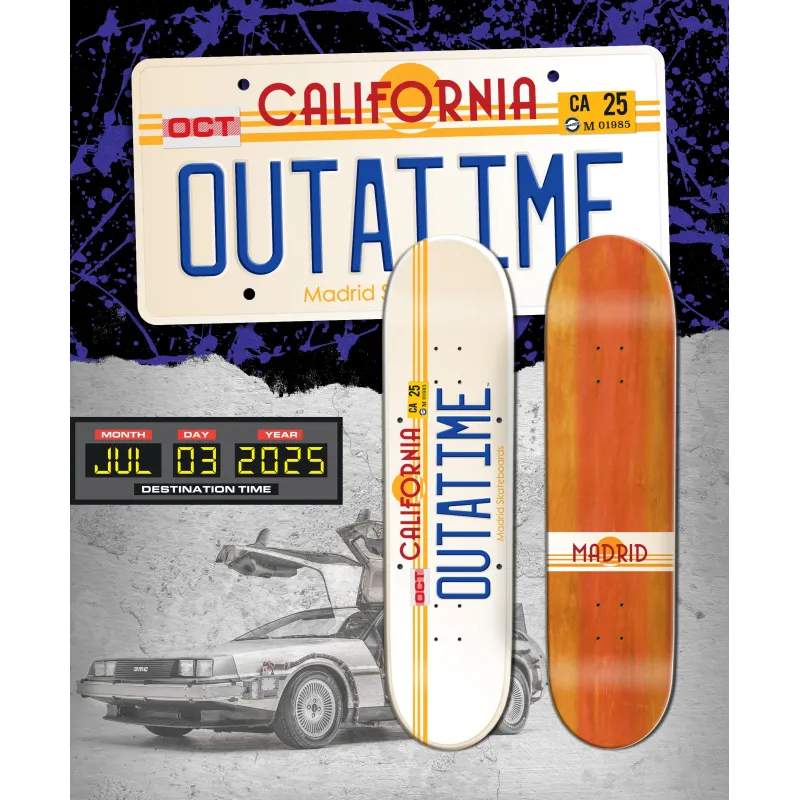 Madrid Outatime Pre-Order 8.5" Skateboard Deck