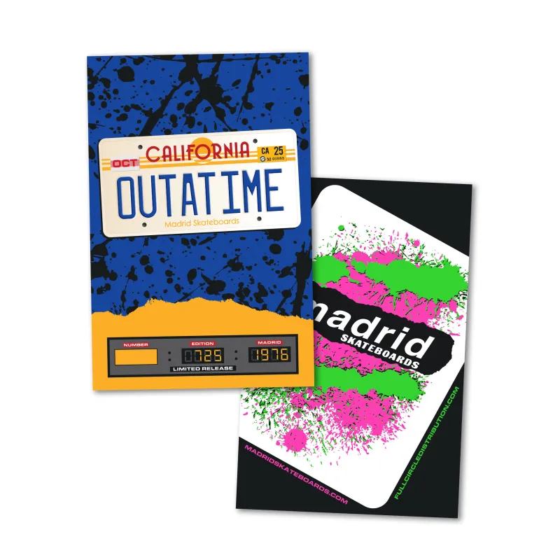 Madrid Outatime Pre-Order 8.75" Skateboard Deck