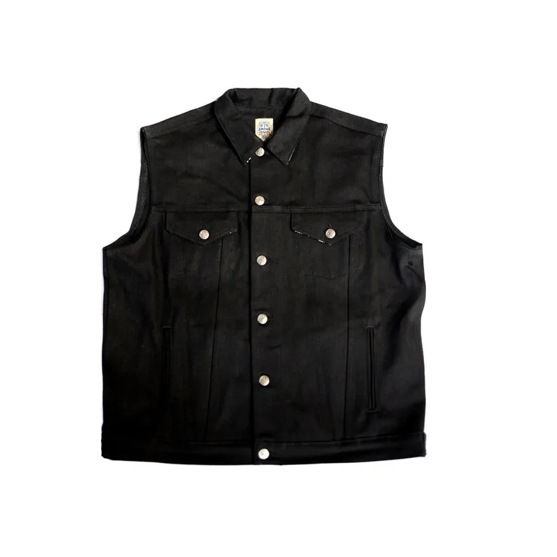 Dogtown Cross Logo Denim Vest