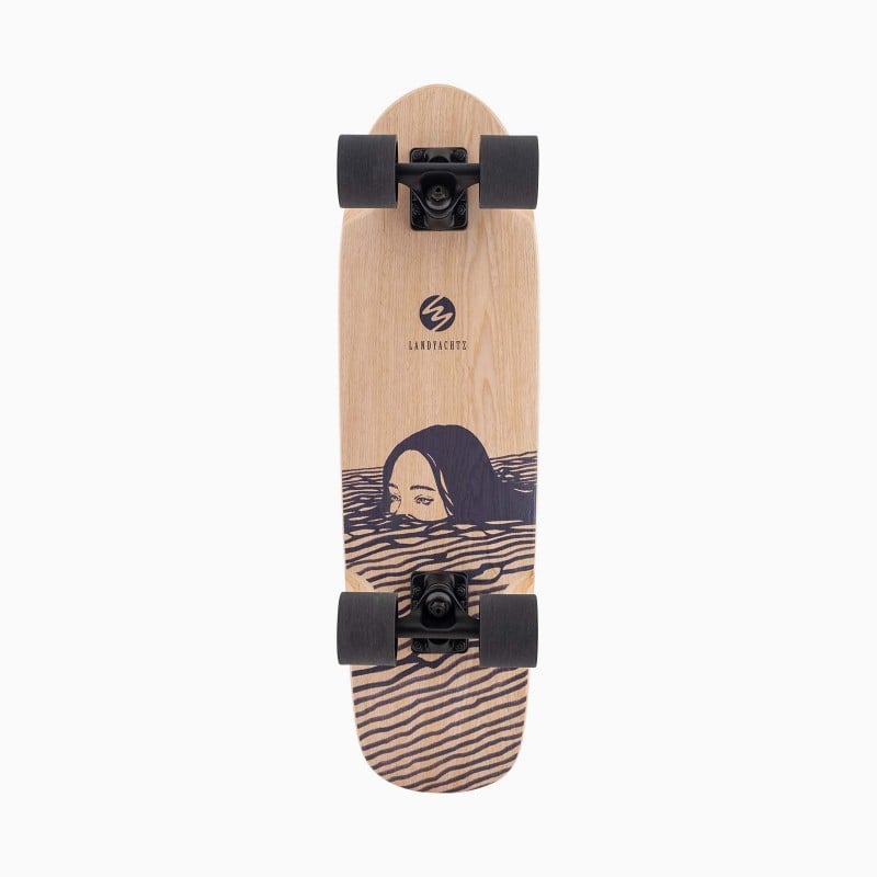 Landyachtz Dinghy Classic Fender Midnight Dip 29" Cruiser Longboard Complete 