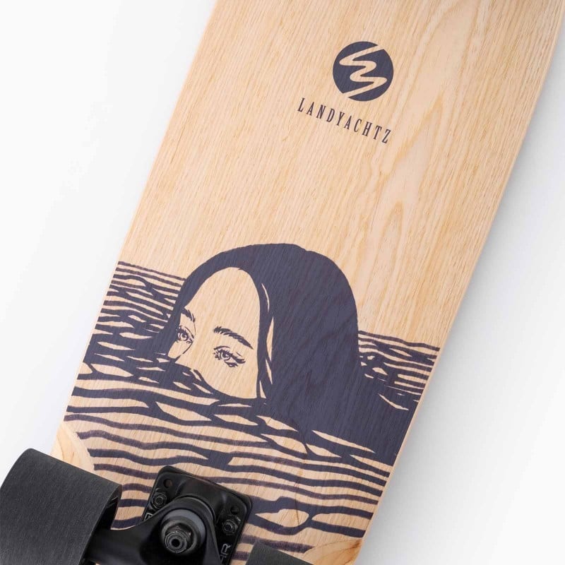 Landyachtz Dinghy Classic Fender Midnight Dip 29" Cruiser Longboard Complete 