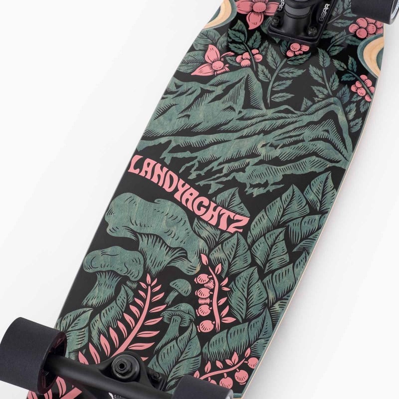 Landyachtz Dugout Escape 32" Cruiser Longboard Complete 