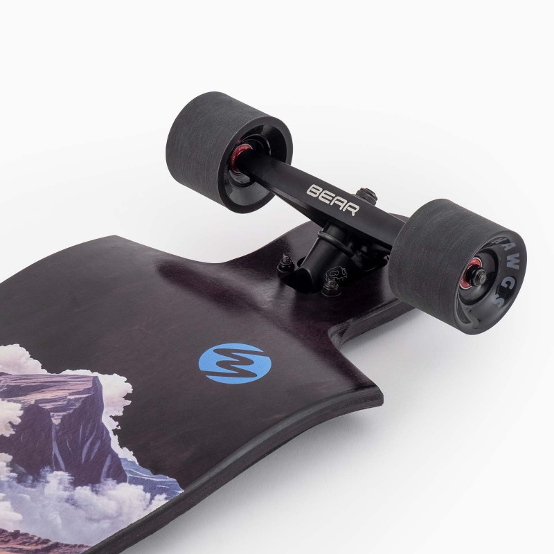 Landyachtz Switchblade Atmosphere 40" Drop Through Longboard Complete 