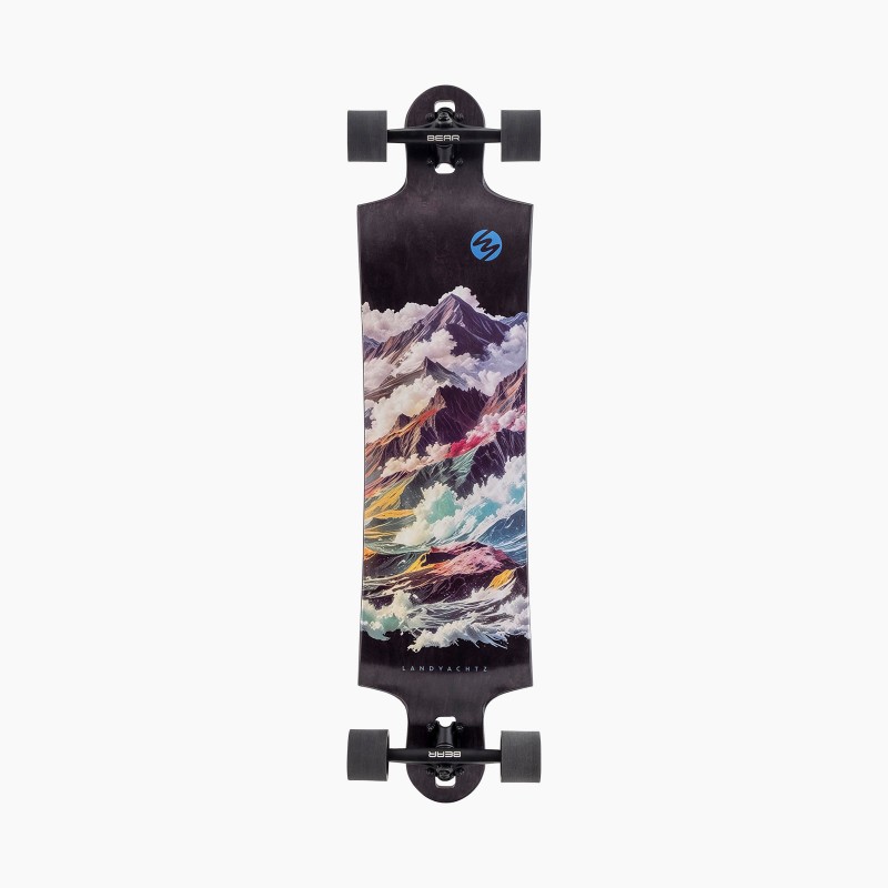 Landyachtz Switchblade Atmosphere 40" Drop Through Longboard Complete 