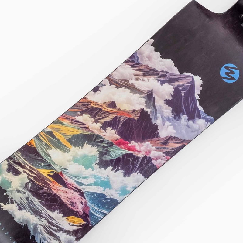 Landyachtz Switchblade Atmosphere 40" Drop Through Longboard Complete 
