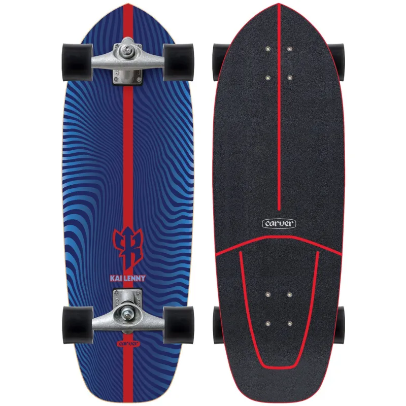 Carver Kai Lenny Powerline Cx Raw 31" Surf Skate Complete