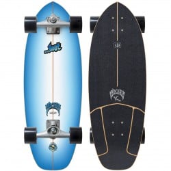 Carver Lost Puddle Jumper (V4) Cx Raw 31" Surf Skate Complete