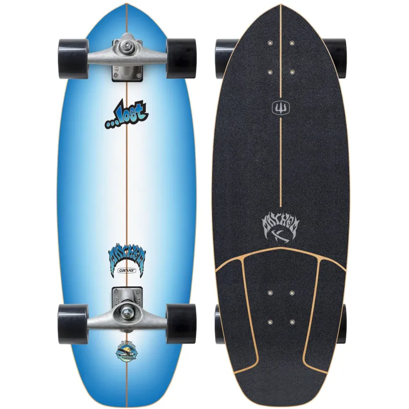 Carver Lost Puddle Jumper (V4) Cx Raw 31" Surf Skate Complete