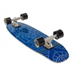 Carver Nienow Blue Widow Cx 33" Surf Skate Complete