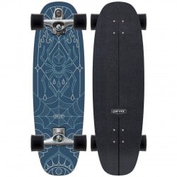 Carver Nienow Blue Widow C7 33" Surf Skate Complete