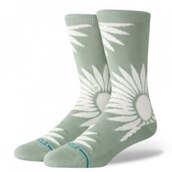 Stance Radial Burst Crew Socks Seagreen