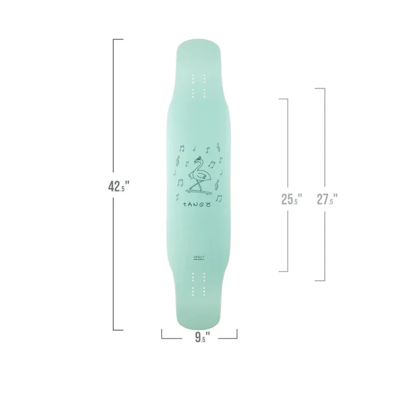 Zenit Tango 43" Longboard Deck
