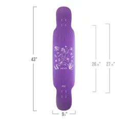 Zenit Dino 2 43" Longboard Deck