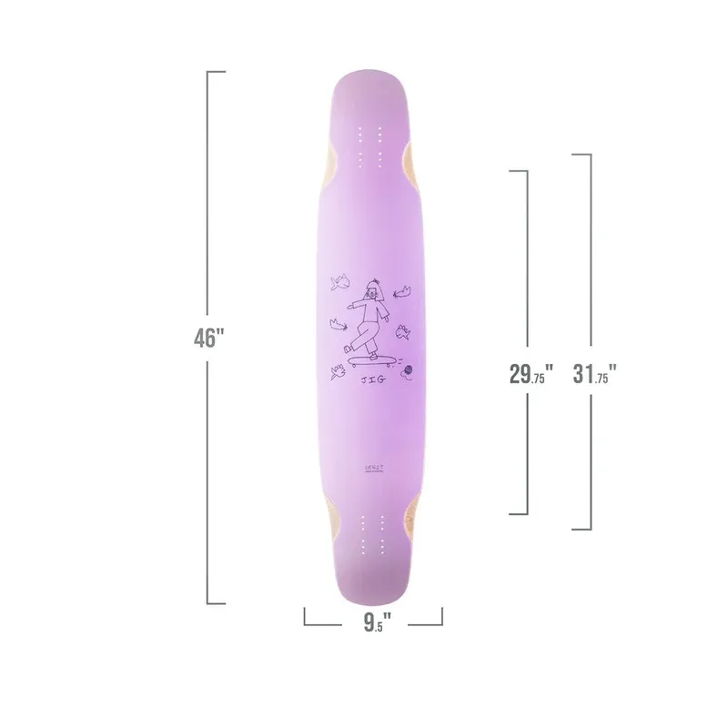 Zenit Jig 3 46" Longboard Deck