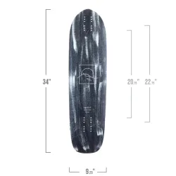 Zenit Mini Marble Sk V2 34" Longboard Deck