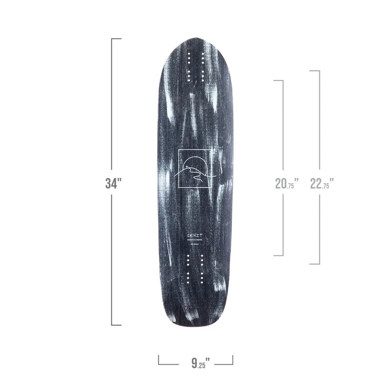Zenit Mini Marble Sk V2 34" Longboard Deck