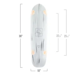 Zenit Marble V3 38" Longboard Deck