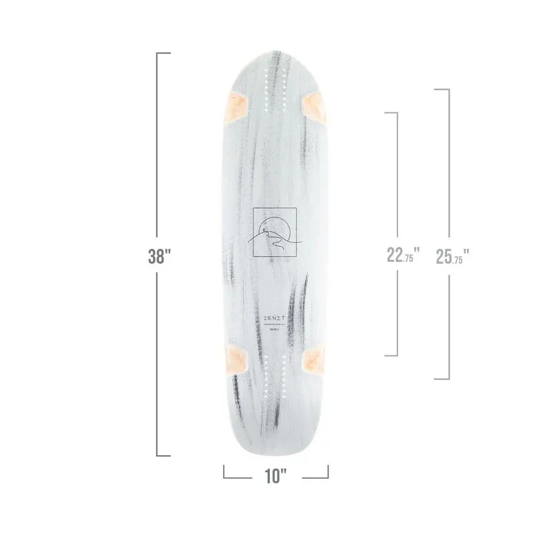 Zenit Marble V3 38" Longboard Deck