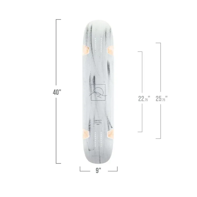 Zenit Marble V3 40" Longboard Deck