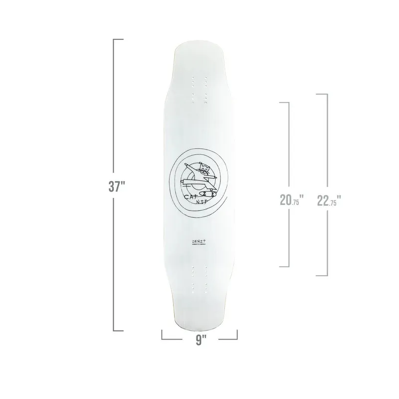Zenit Cat Nip 3.0 37" Longboard Deck