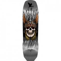 Powell-Peralta Powell Peralta Pro Andy Anderson Heron 7-Ply Maple Silver Foil 8.45" Skateboard Deck