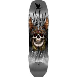 Powell-Peralta Powell Peralta Pro Andy Anderson Heron 7-Ply Maple Silver Foil 8.45" Skateboard Deck