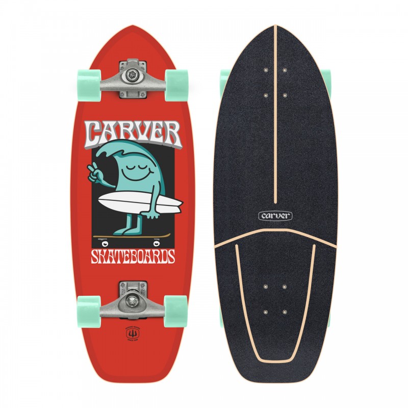 Carver Wavy Davy 28" Surf Skate Complete