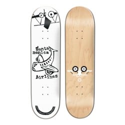 Santa Monica Airlines Plane Graphic Smart Tech 8.0" Skateboard Deck