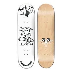 Santa Monica Airlines Plane Graphic Smart Tech 8.0" Skateboard Deck