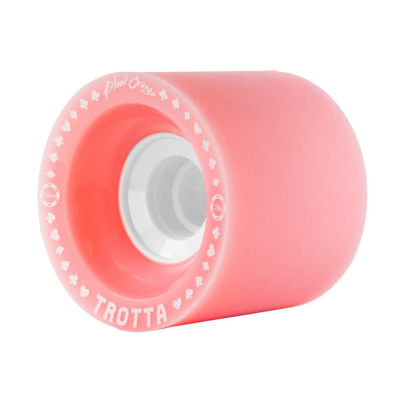 Buy Blood Orange Trotta Pro Series 70mm 78aA Longboard Wheels at the Sickboards Longboard Shop
