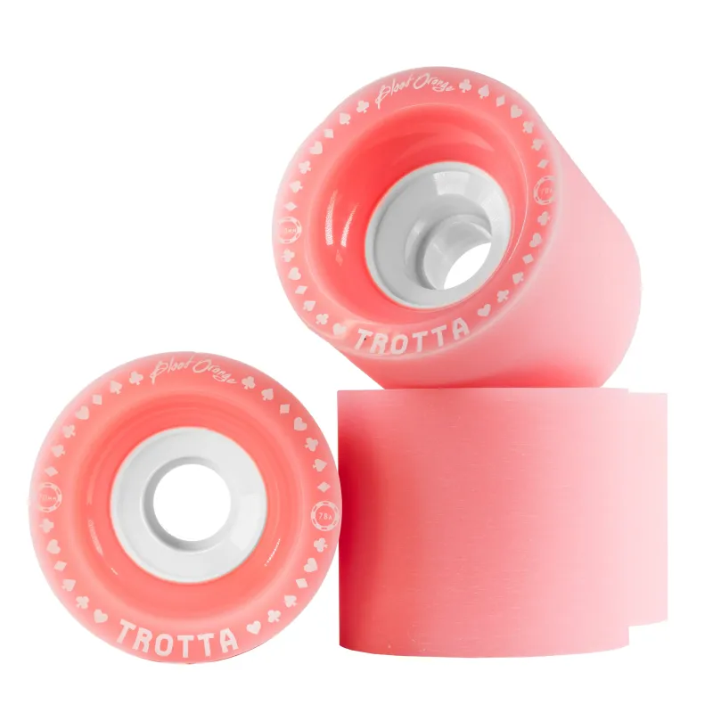 Buy Blood Orange Trotta Pro Series 70mm 78aA Longboard Wheels at the Sickboards Longboard Shop