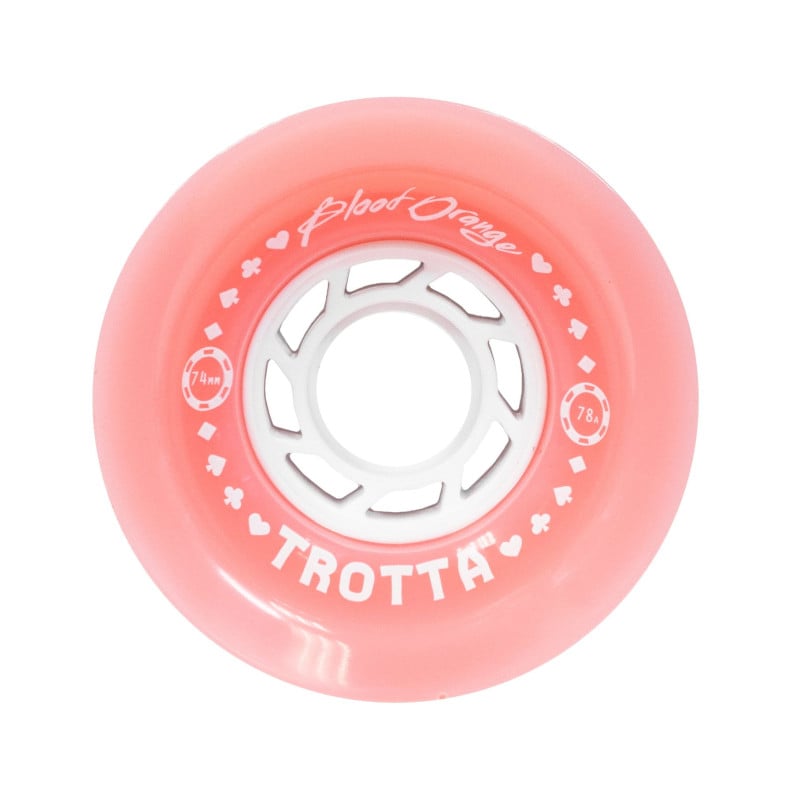 Blood Orange Trotta Pro Series 74mm 78aA Longboard Wielen kopen bij Sickboards de Longboard winkel