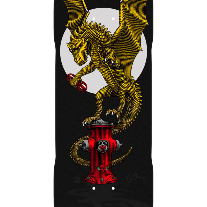 Powell-Peralta  Andy Anderson Baby Heron Vajra Black Shape 302 13" Skateboard Deck