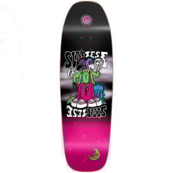 Buy New Deal Siamese Double Kick Neon Heat Transfer Neon 9.625" Skateboard Deck at the Sickboards Longboard Shop