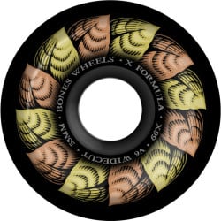 Bones X-Formula Skateboard Leaving V6 Wide-Cut 53mm 99aA Skateboard Wheels