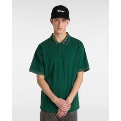 Vans Skate Mesh Polo  Rain Forest
