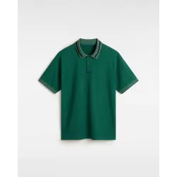 Vans Skate Mesh Polo  Rain Forest