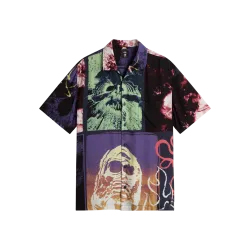 Vans Prospect Collage Woven Shirt Parisian Night